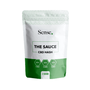 CBD Hash 30% + 20% CBN + 20% CBG - The Sauce | 5 Gram