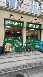 billede af kiosk 52 butiksfacade