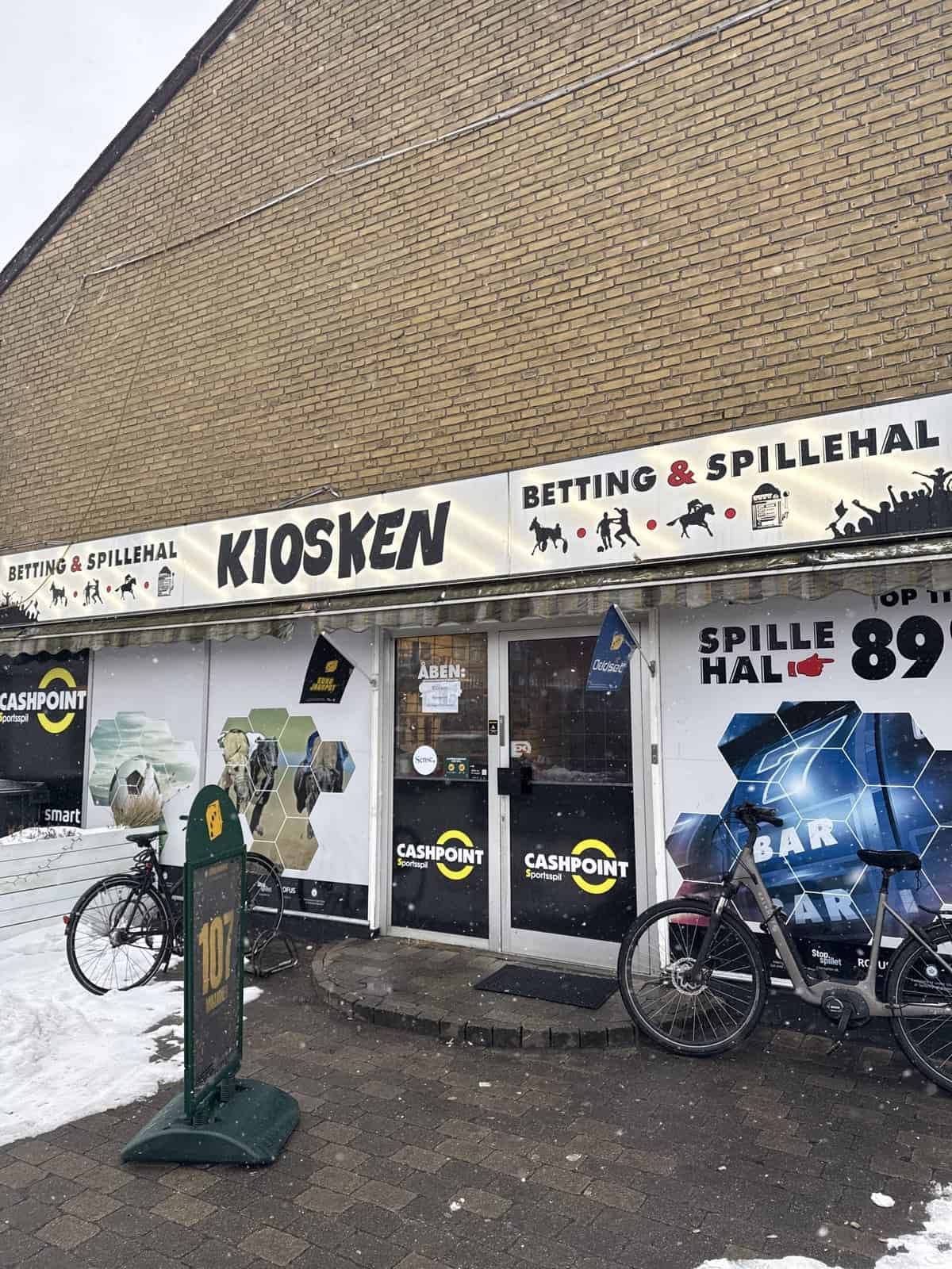 billede af kioskfacaden p&aring; kiosk 114 p&aring; amager