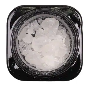 her ser du vores thca diamonds i en sort bøtte med hvid baggrund