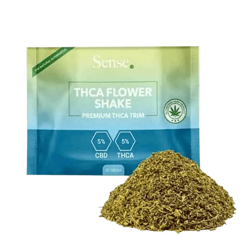 THCa flower shake fra Sense