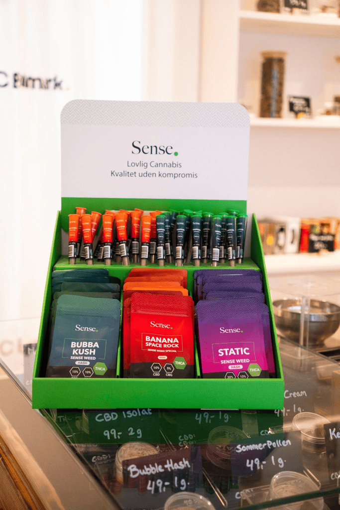 Er THCA-vapes lovlige i Danmark?